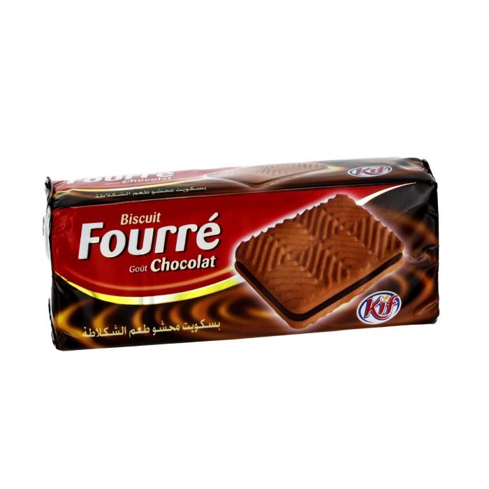 Biscuits fourrés chocolat 130g