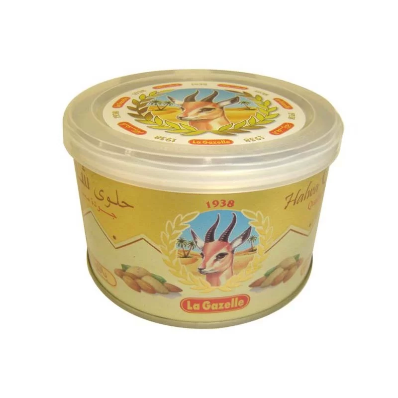 Chamia Gazelle with Almonds – 350g  (غزالة)  Metal Tin