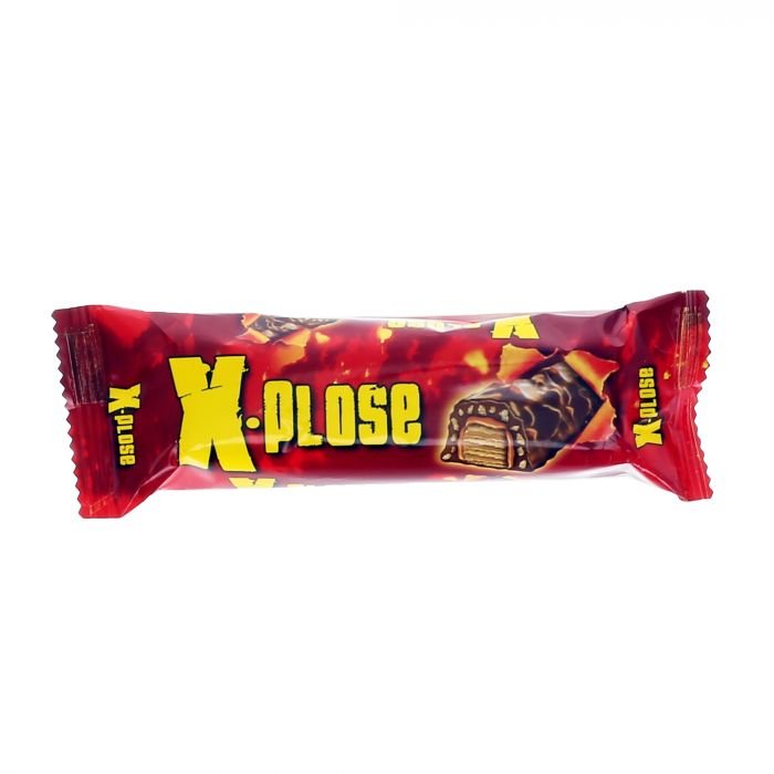Barre de chocolat biscuité 36g