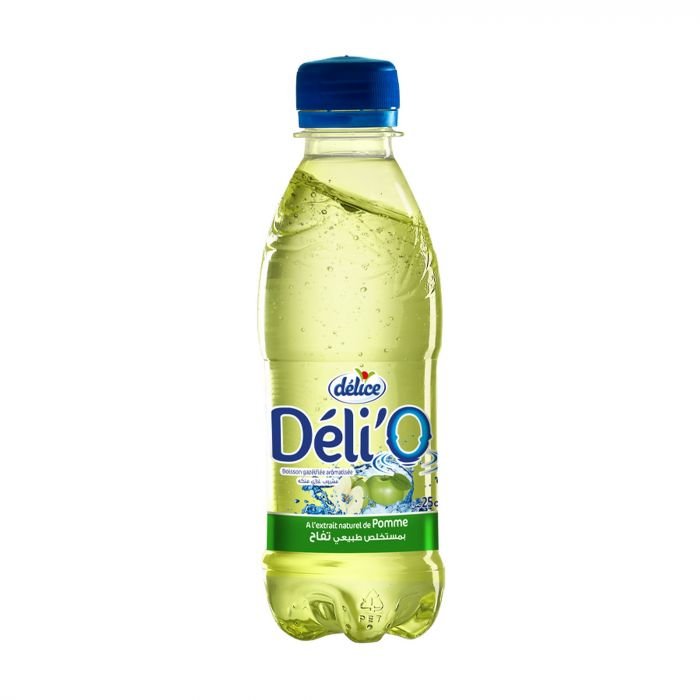 Eau gazéifiée pomme Déli'O 25cl