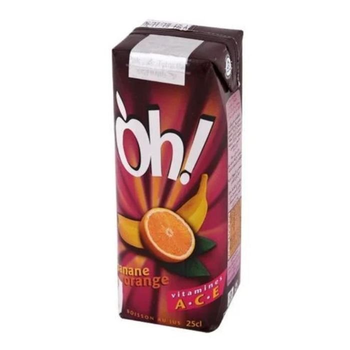 Jus Oh Orange Banane 25cl