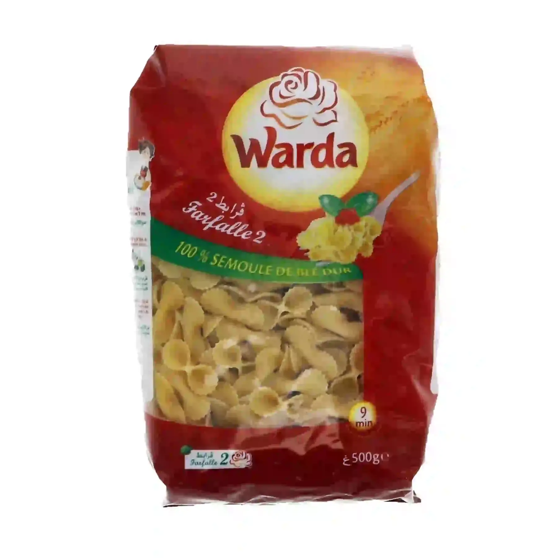 Warda Pâte farfalle 2 500G