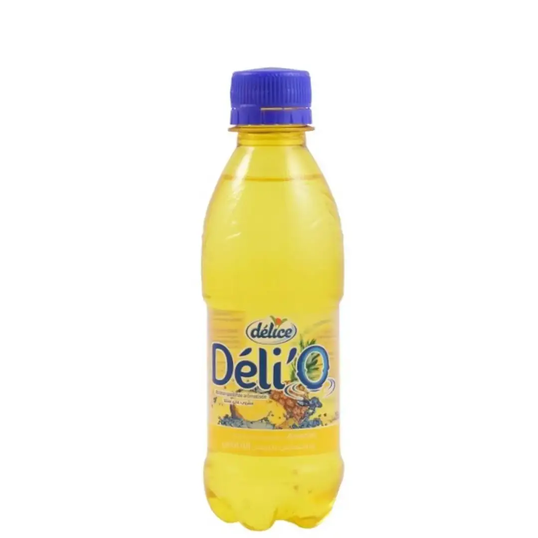 Eau gazéifiée ananas Déli'O 25cl