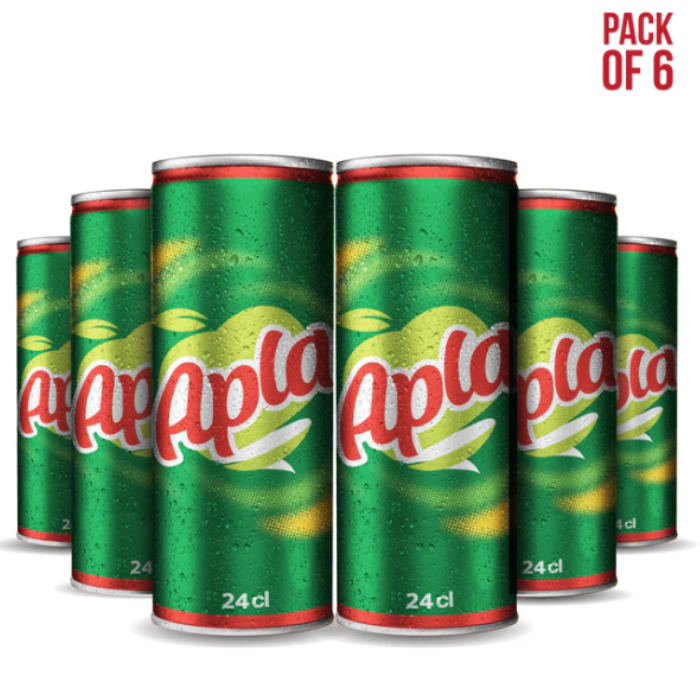 Apla Apple Soda–  6x24cl Cans
