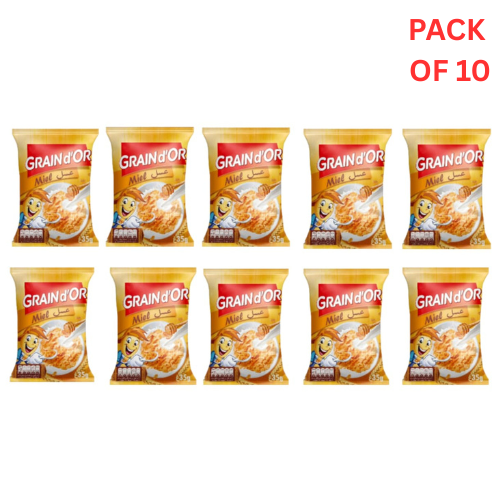 GRAND'OR Honey Pack of 10 Sack 35G