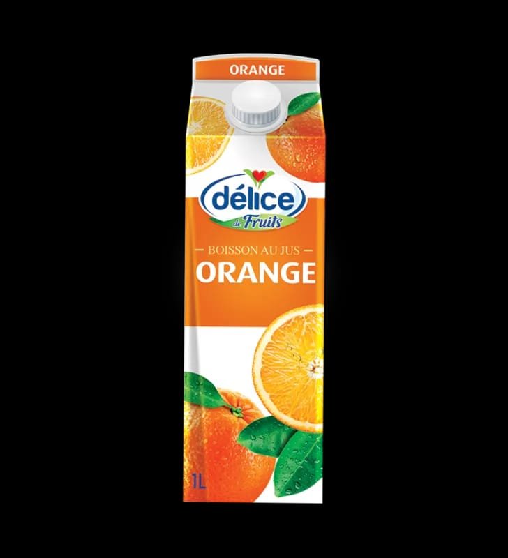 Boisson au jus DELICE   1L Orange