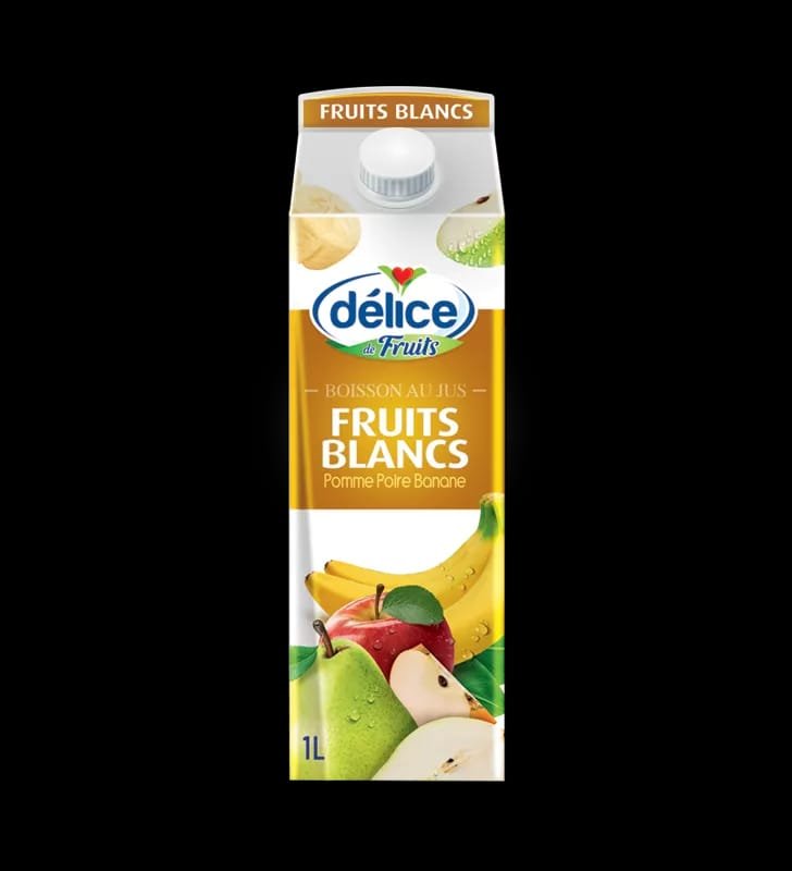 Boisson au jus DELICE   1L Fruits blancs