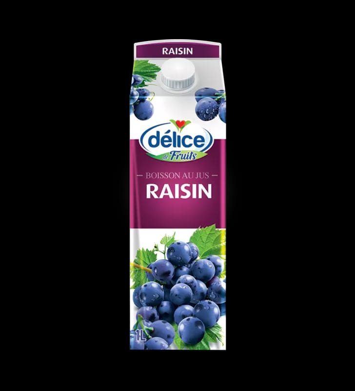 Boisson au jus DELICE   1L Raisin